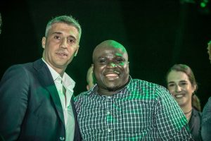 HEINEKEN’S UEFA CHAMPIONS LEAGUE FINAL VIEWING EXPERIENCE; Crespo, Siasia Enjoyed The Match With Fans.