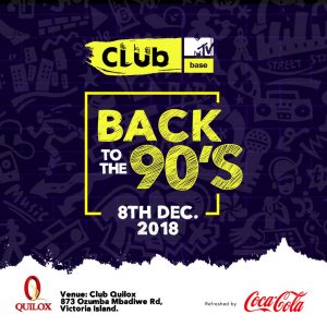 Olu Maintain, LAX, Juliet Ibrahim & More Set To Take Us Back To the 90’s with Club MTV Base