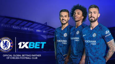 1XBET STRIKES DEAL WITH FC CHELSEA AS GLOBAL PARTNER
