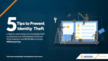 FIVE Tips To Prevent Identity Theft
