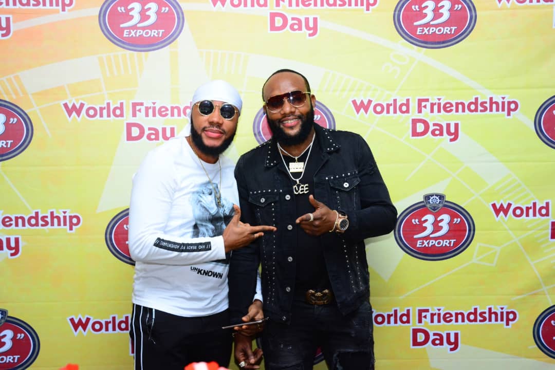 Kcee Connects With Lookalike Fan and the Resemblance Is Uncanny
