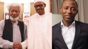 sowore arrest Soyinka reacts