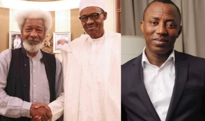 sowore arrest Soyinka reacts