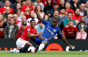 Zouma Challenges Rashford man Utd beat Chelsea 4-0