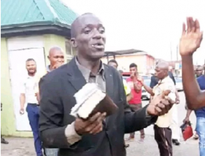 pastor caught stealing