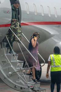 Cardi B Arrives Lagos In $20,000,000 Private Jet