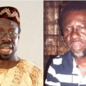 Nollywood actors storm late Pa Kasumu’s residence to pay last respect