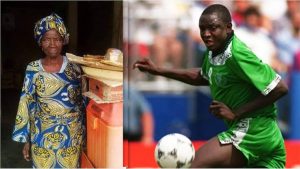 Rashidi Yekini and mum