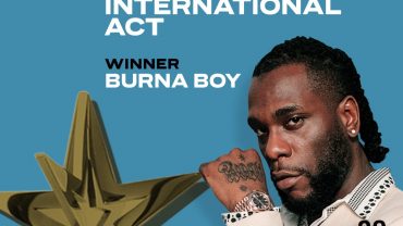 Burna Boy Wins BET 2020