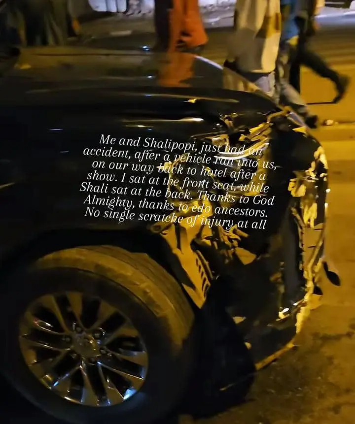 shallipopi and israel dmw in auto accident