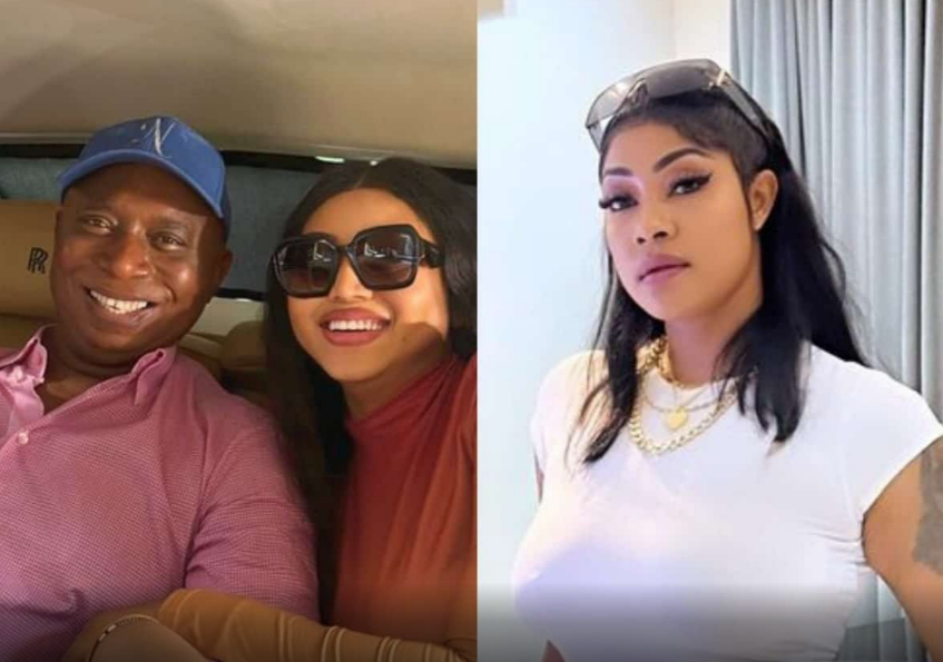 Regina Daniels pepper Angela