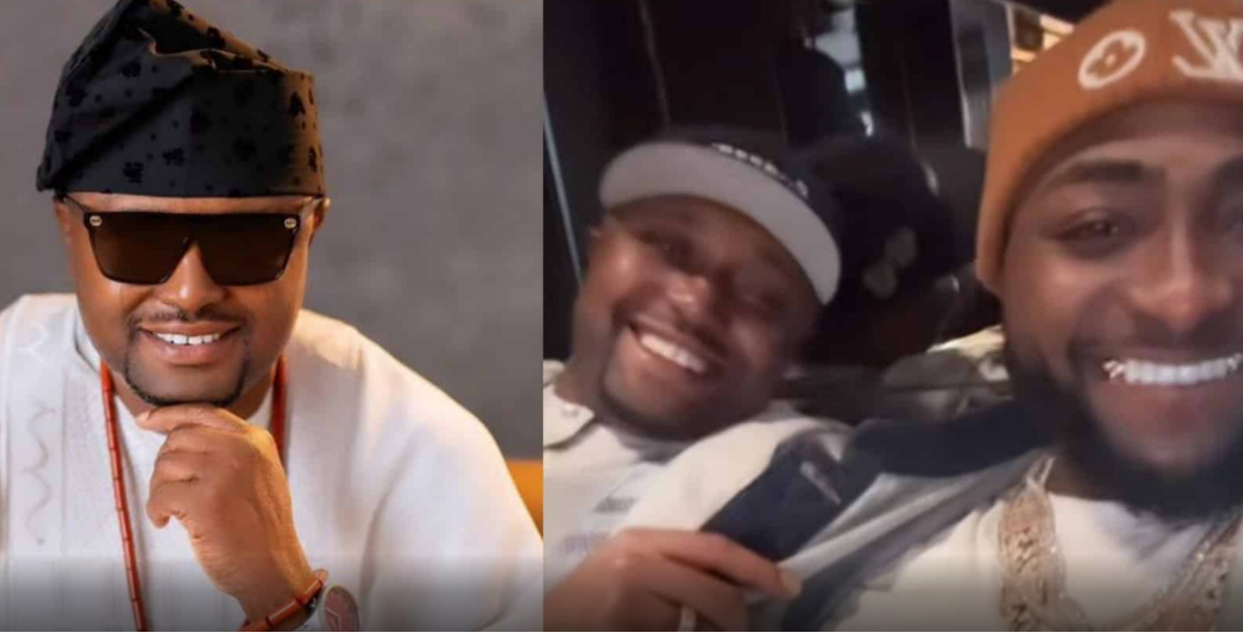 Israel DMW and boss Davido in Paris