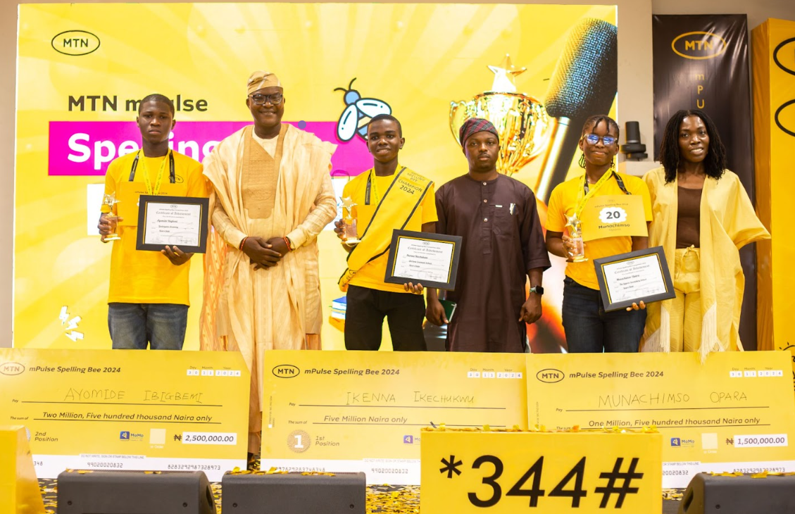 MTN mPulse Spelling Bee 2024: Ikenna Ikechukwu Clinches Victory