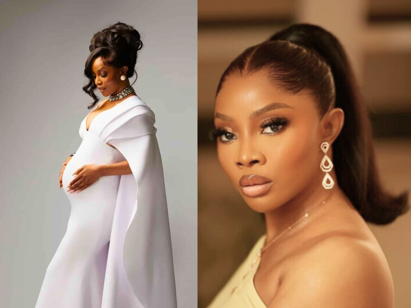 Toke Makinwa's journey: from being scared and wanting to run to embracing motherhood head-on
