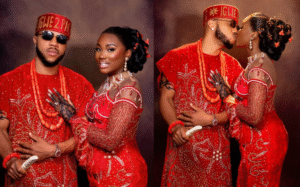 Actor Charles Okocha writes to wife as they celebrate first wedding anniversary