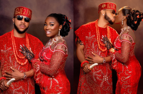 Actor Charles Okocha writes to wife as they celebrate first wedding anniversary