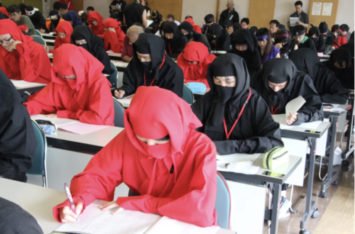 Japanese ninja certification exam attracts 131 candidates from Japan and abroad